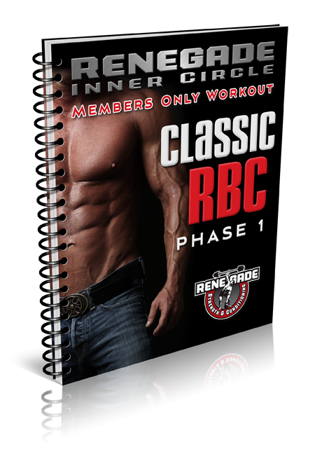 RenegadeICClassicRBC 3DPhase1 The Shocking (But Real) Reason For Your Lack of Progress